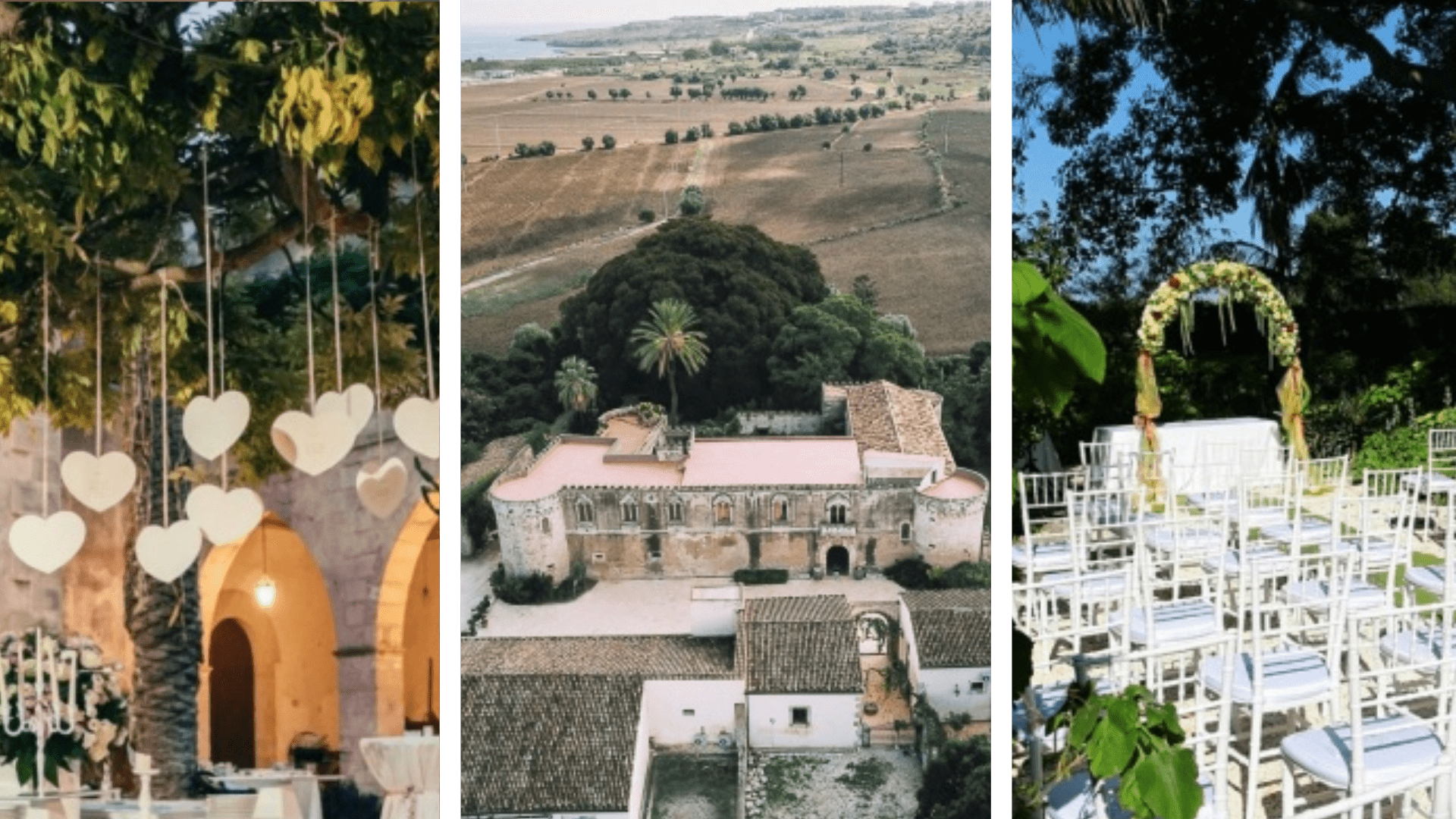 Castello Pupillo matrimoni Sicilia