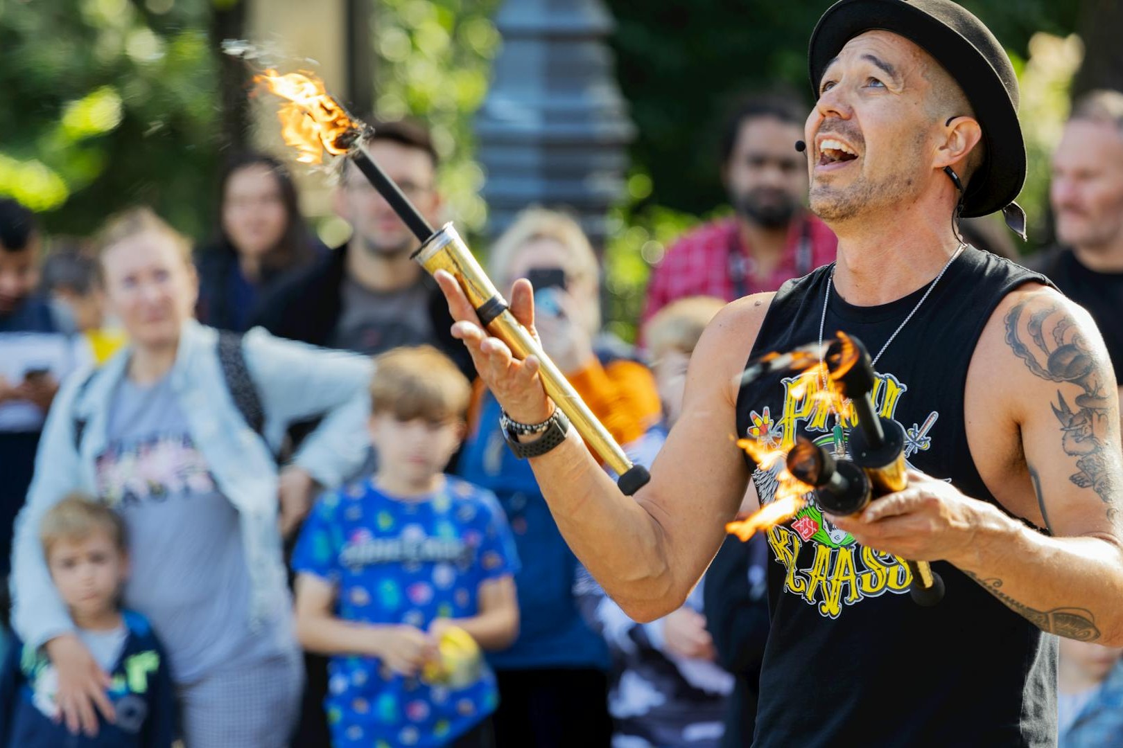 Artisti circensi per feste